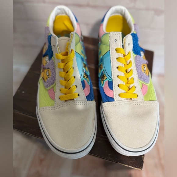 Vans Old Skool The Simpsons Marge Simpson‎ Family Multi Color Women Shoes 7.5 - Picture 2 of 10
